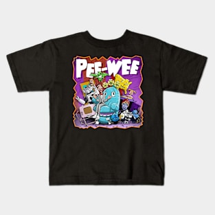 Pee Wee Herman Funny art Kids T-Shirt